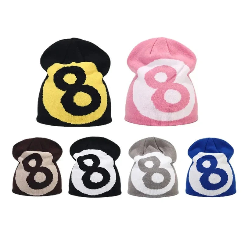 8 Ball Beanie — vista laterale