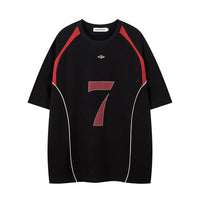 "ABF" 7 Crew Neck T Shirt — vista frontale