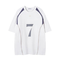 "ABF" 7 Crew Neck T Shirt — vista posteriore