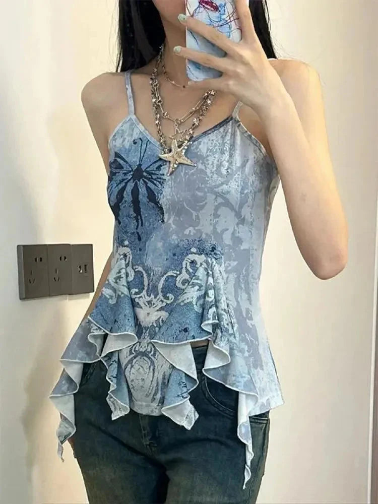 Acubi Grunge Tank Tops — dettaglio della stampa