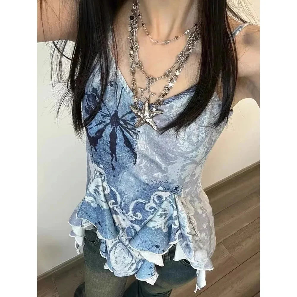 Acubi Grunge Tank Tops — vista frontale