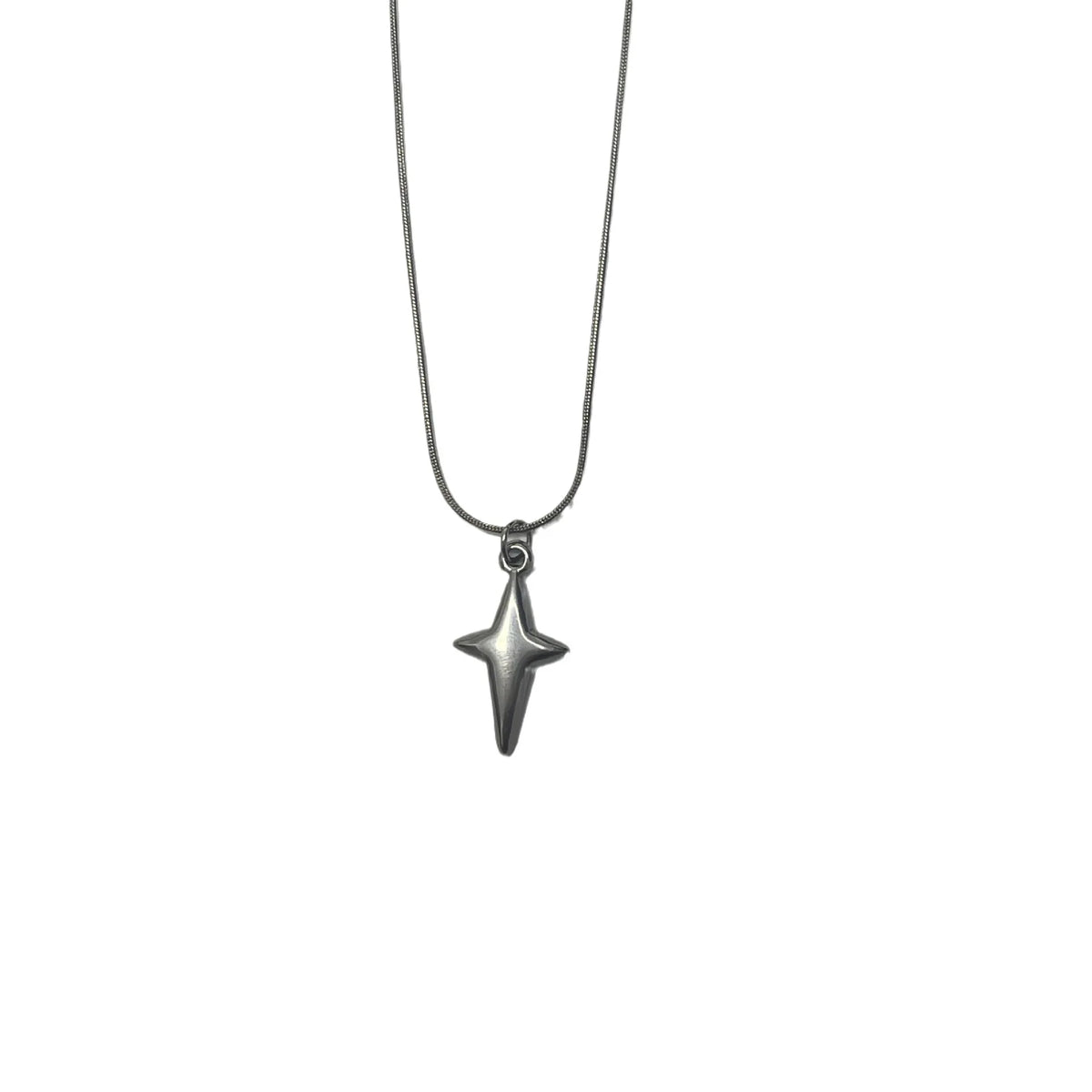 Aesthetic Star Cross Pendent Necklace — dettaglio della stampa
