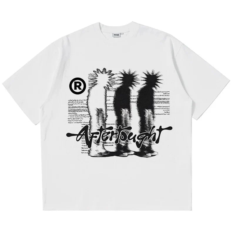 Afterthought Graphic T Shirt — vista frontale