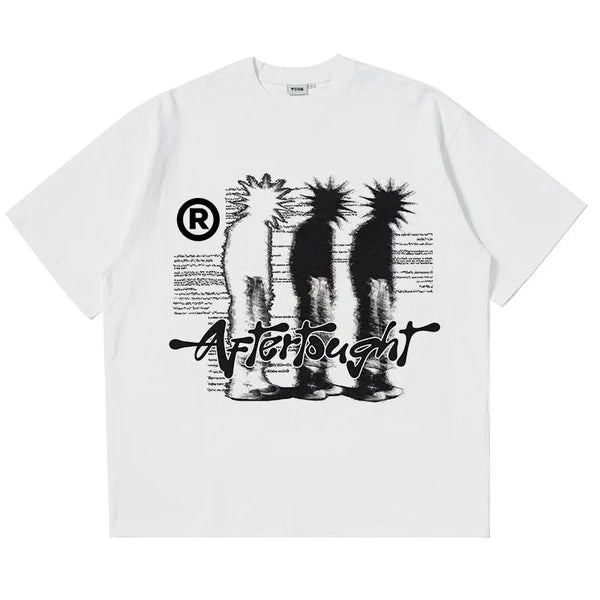 Afterthought Graphic T Shirt — vista frontale