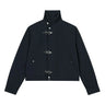 Y2K Airplane Button Collared Jacket