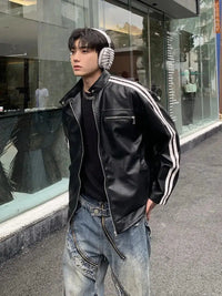American Leather Jacket — dettaglio