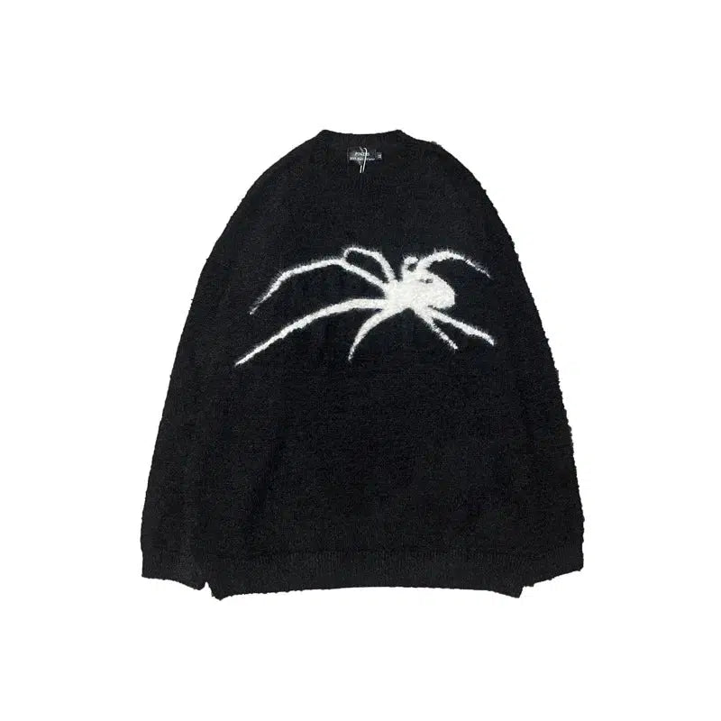 Arachnid Knit Jumper — vista laterale
