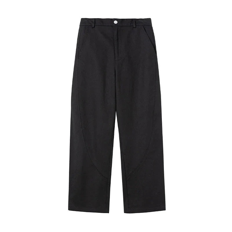 Arc Shaped Baggy Trousers — vista frontale