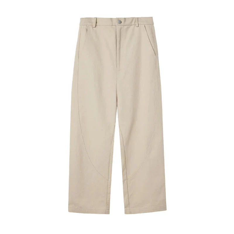 Arc Shaped Baggy Trousers — vista posteriore