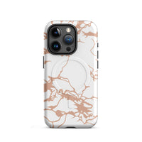 Arctic Pinky Brown Camo MagSafe Case — vista laterale
