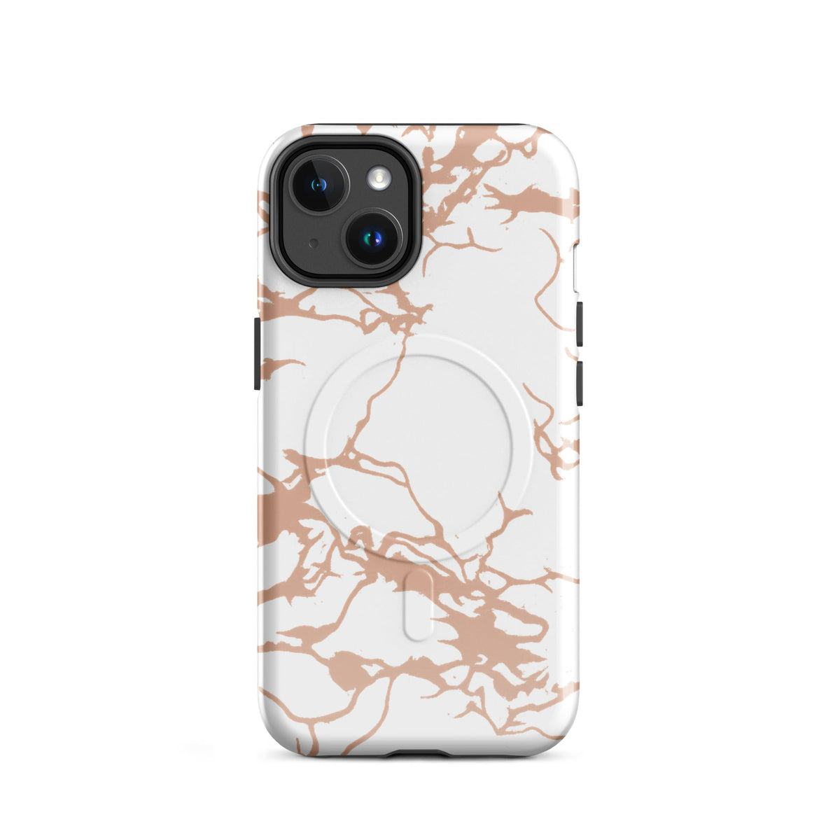 Arctic Pinky Brown Camo MagSafe Case — vista frontale