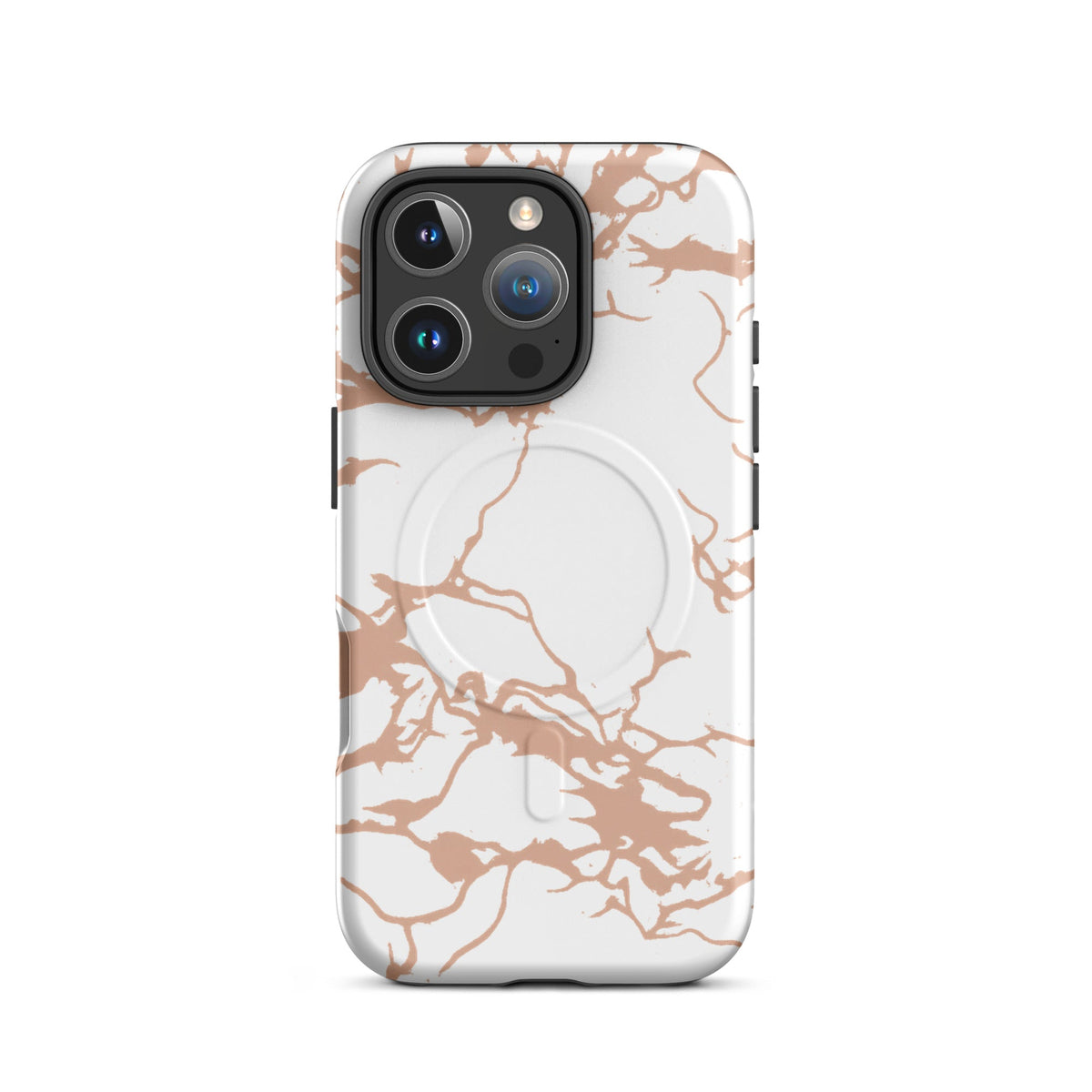 Y2K Arctic Pinky Brown Camo MagSafe Case