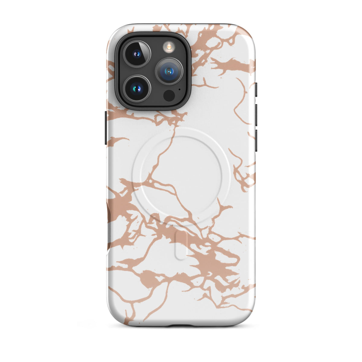 Y2K Arctic Pinky Brown Camo MagSafe Case