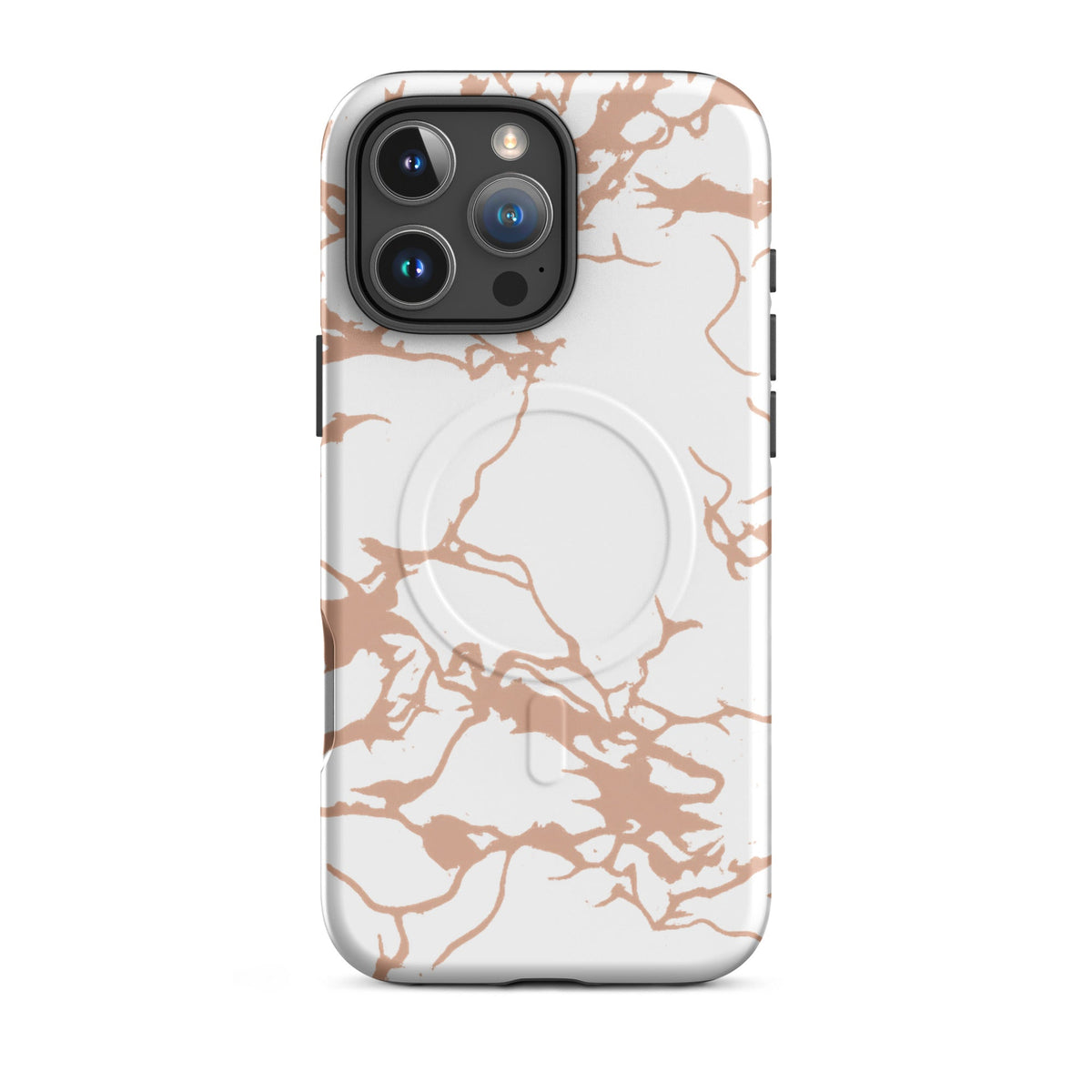 Y2K Arctic Pinky Brown Camo MagSafe Case