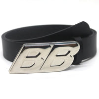 BB Buckle Leather Belt — vista posteriore