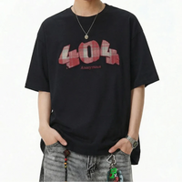 Baggy "404" Graphic T Shirt — vista completa