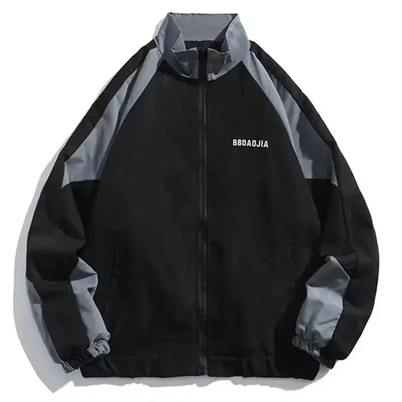 Baggy Block Jacket — vista laterale