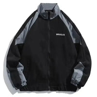 Baggy Block Jacket — vista laterale