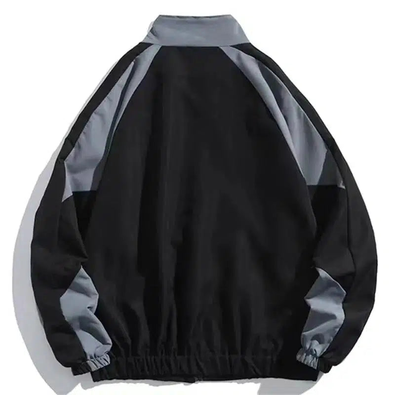 Baggy Block Jacket — dettaglio del tessuto