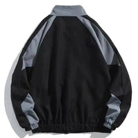 Baggy Block Jacket — dettaglio del tessuto