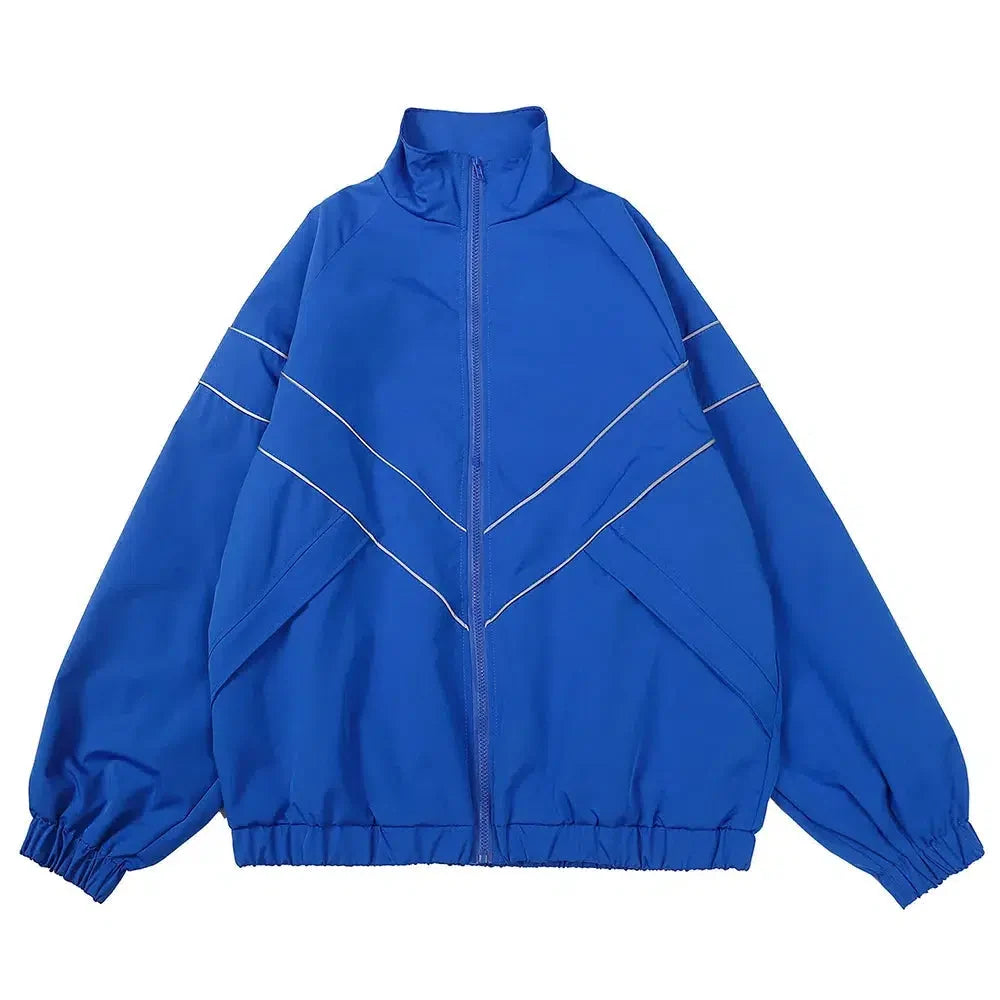 Baggy Block Jacket — vista posteriore