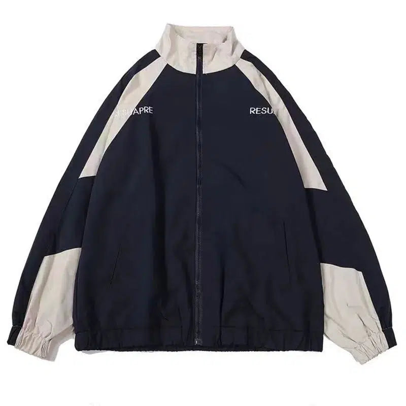 Baggy Block Jacket — vista posteriore