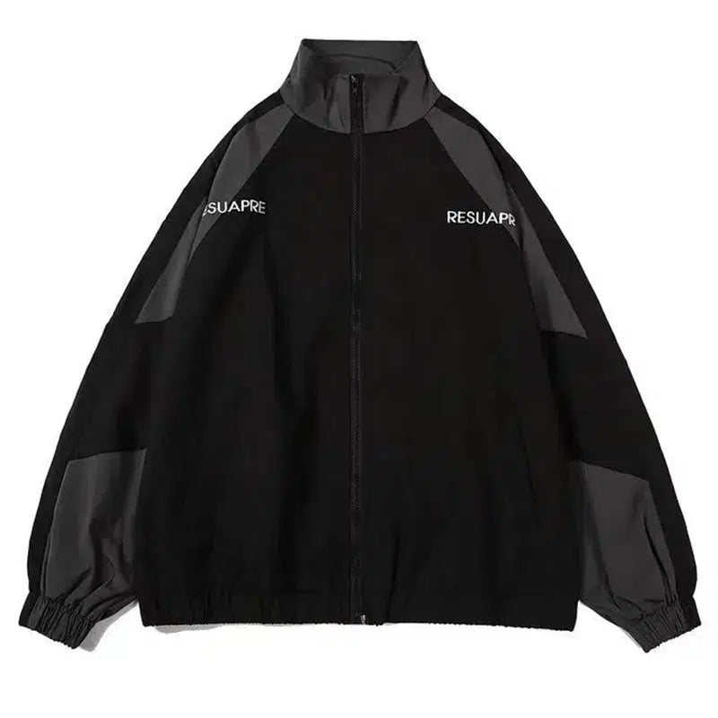 Baggy Block Jacket — dettaglio
