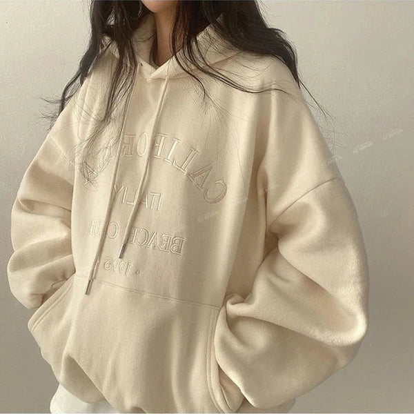 Y2K Baggy Cali Club Womens Hoodie