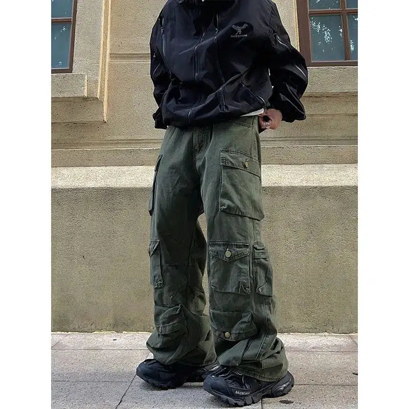 Baggy Cargo Pocket Trousers — in alternativa