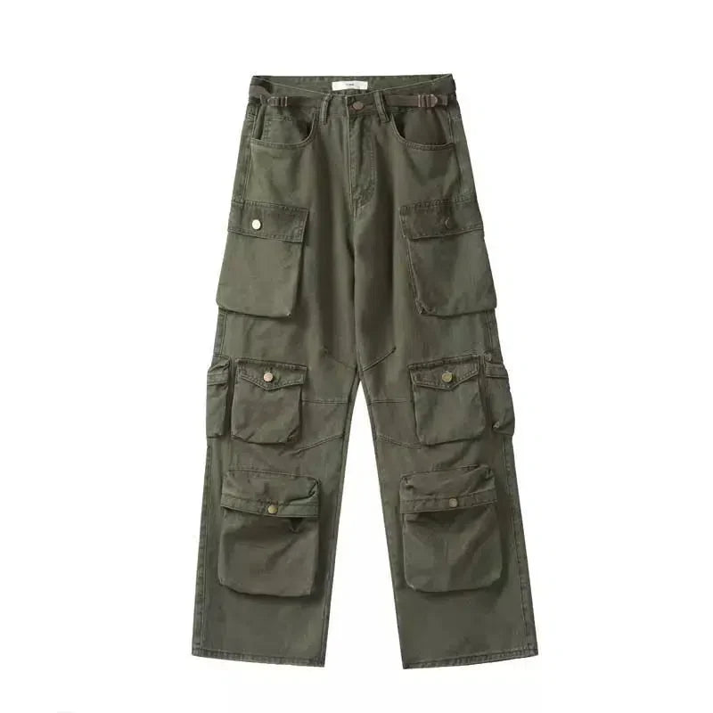 Baggy Cargo Pocket Trousers — vista posteriore