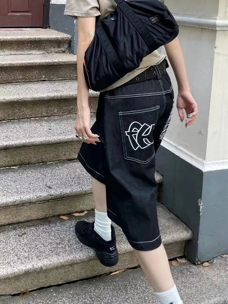 Baggy Denim Shorts Jorts — in alternativa