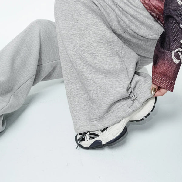 Y2K Baggy Drawstring Sweatpants Joggers Trousers