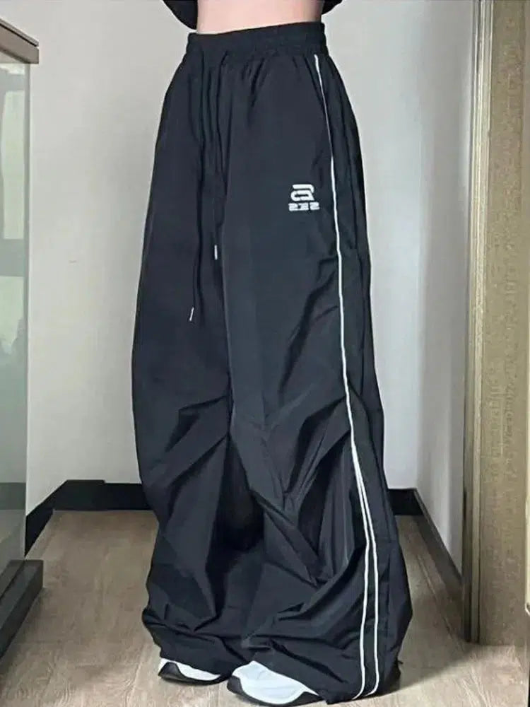 Baggy Shell Joggers Trousers — vista frontale