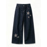Y2K Baggy Star Embroidered Grunge Denim Jeans