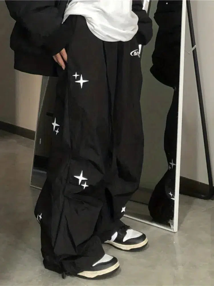 Baggy Star Joggers Trousers — dettaglio