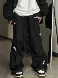 Baggy Star Joggers Trousers — vista laterale