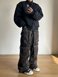 Baggy Wide Leg Cargos — dettaglio