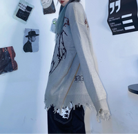 Bat Skeleton Graphic Knitted Sweater — in alternativa