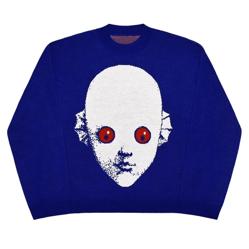 Big Baby Knitted Sweater — vista laterale