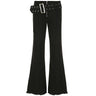 Y2K Big Belt Gothic Flare Jeans