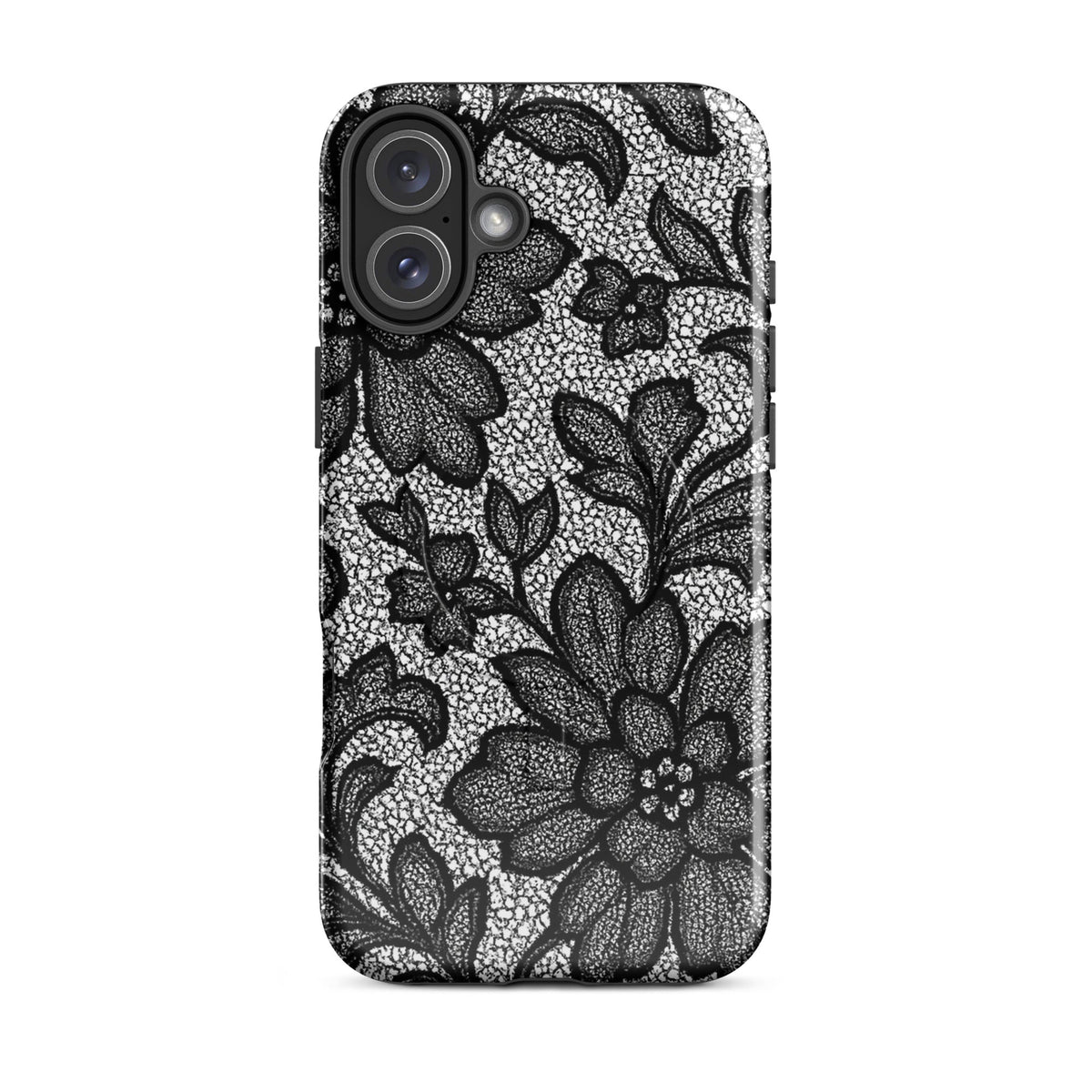 Black Lace Lingerie MagSafe Case — dettaglio