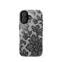 Y2K Black Lace Lingerie MagSafe Case