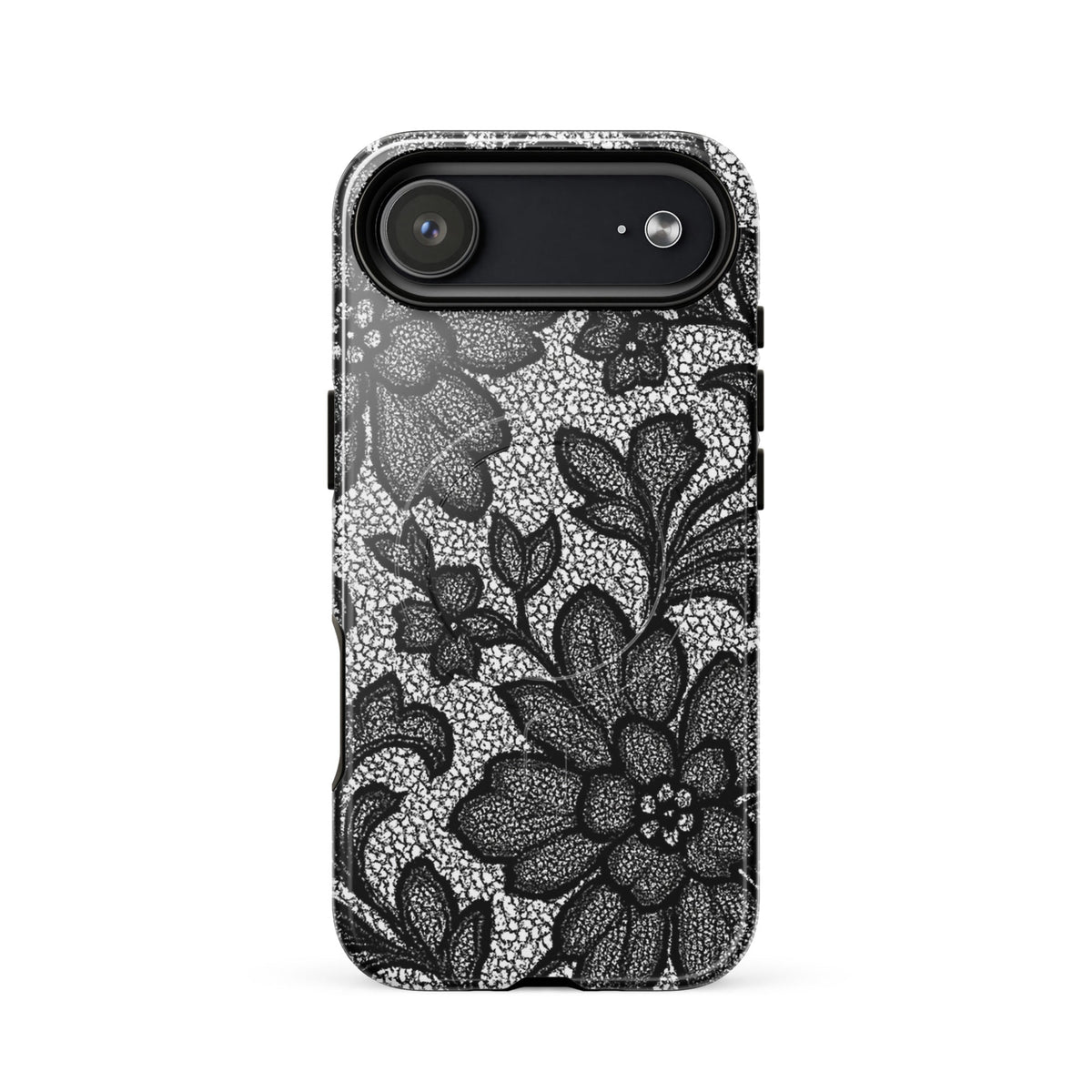 Y2K Black Lace Lingerie MagSafe Case