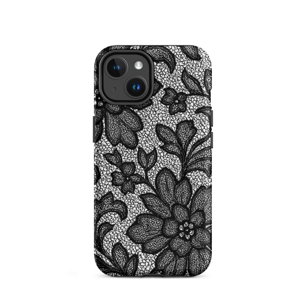Y2K Black Lace Lingerie MagSafe Case