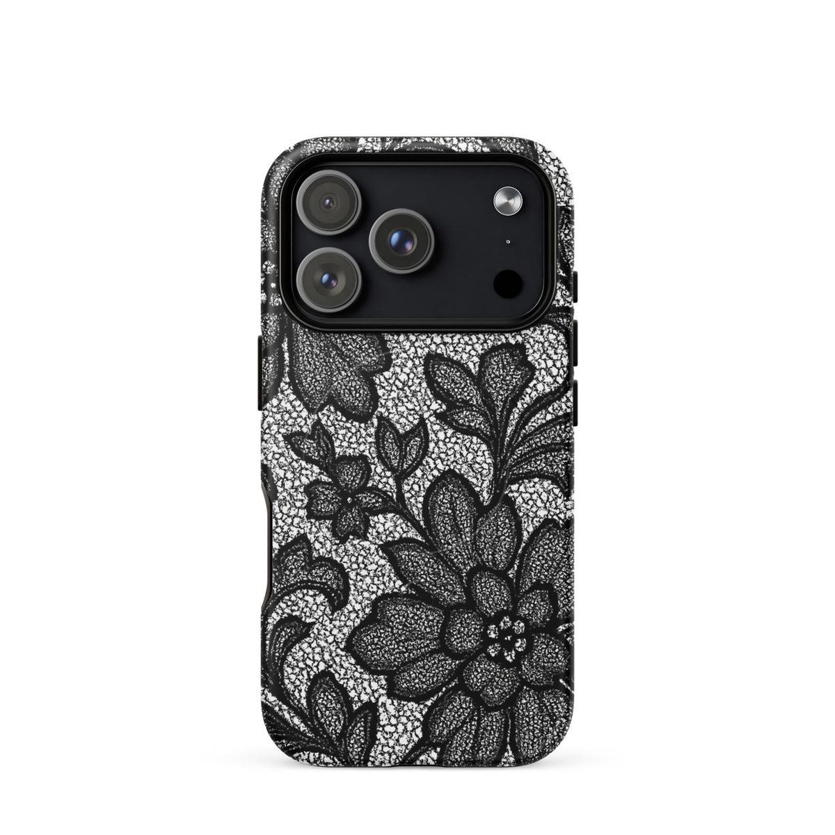 Y2K Black Lace Lingerie MagSafe Case