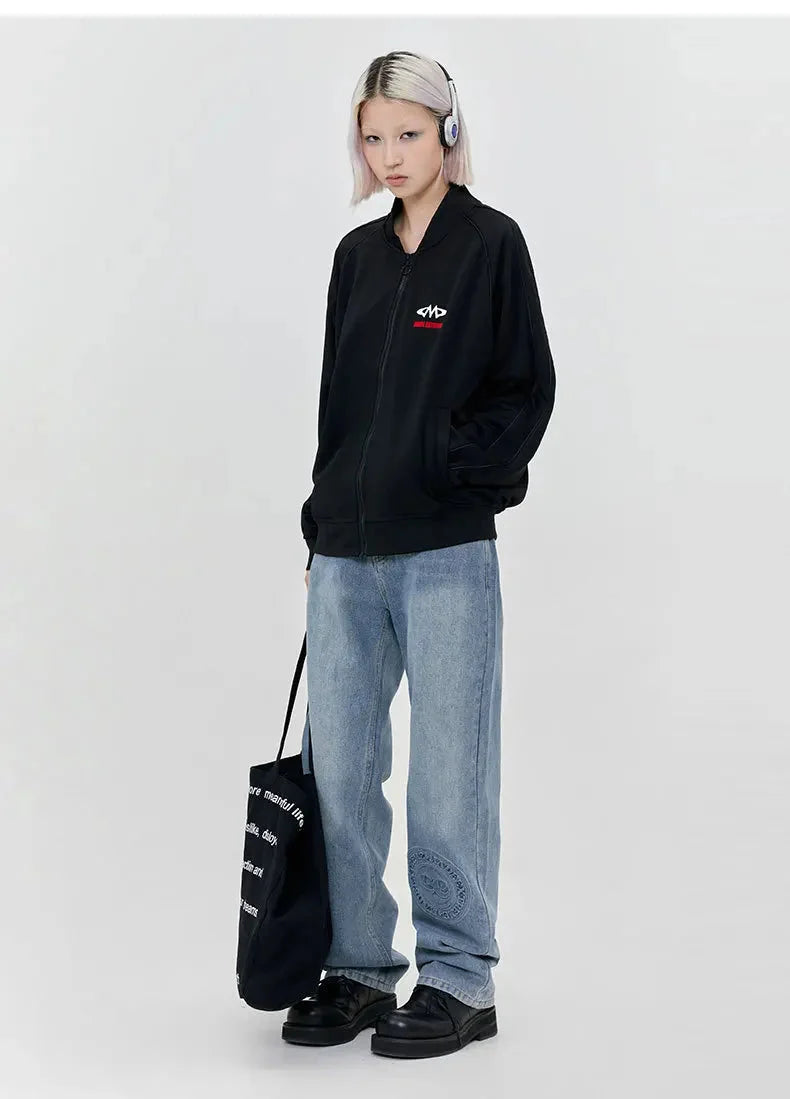 Black White Streetwear Jacket — in alternativa
