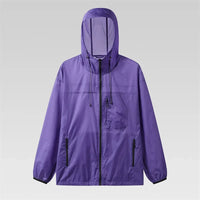 Block Zip Up Hiking Windbreaker — dettaglio