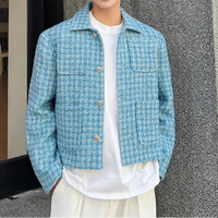 Blue Star Distressed Spring Jacket — in alternativa