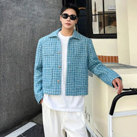 Blue Star Distressed Spring Jacket — vista posteriore