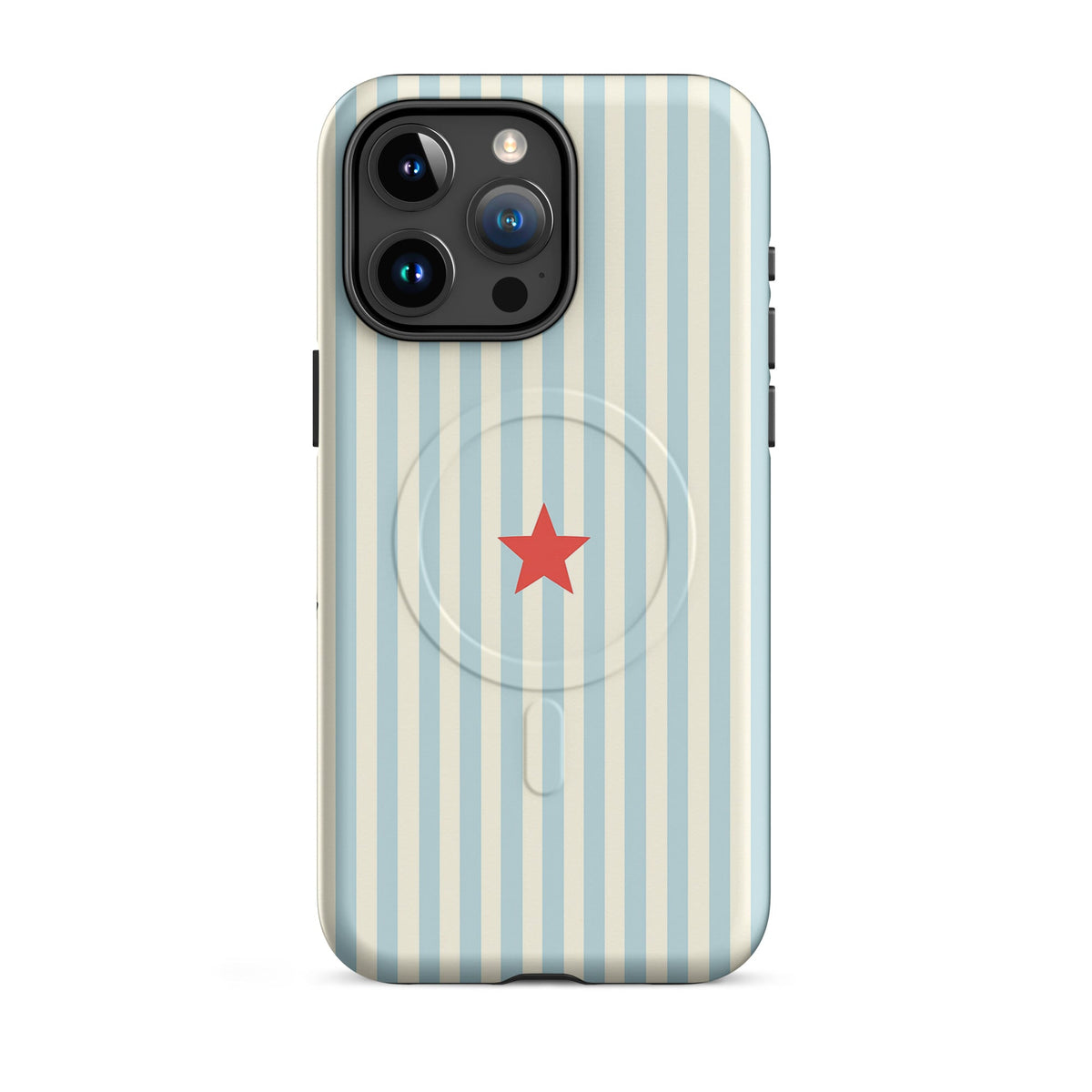 Blue Striped MagSafe Case — vista completa